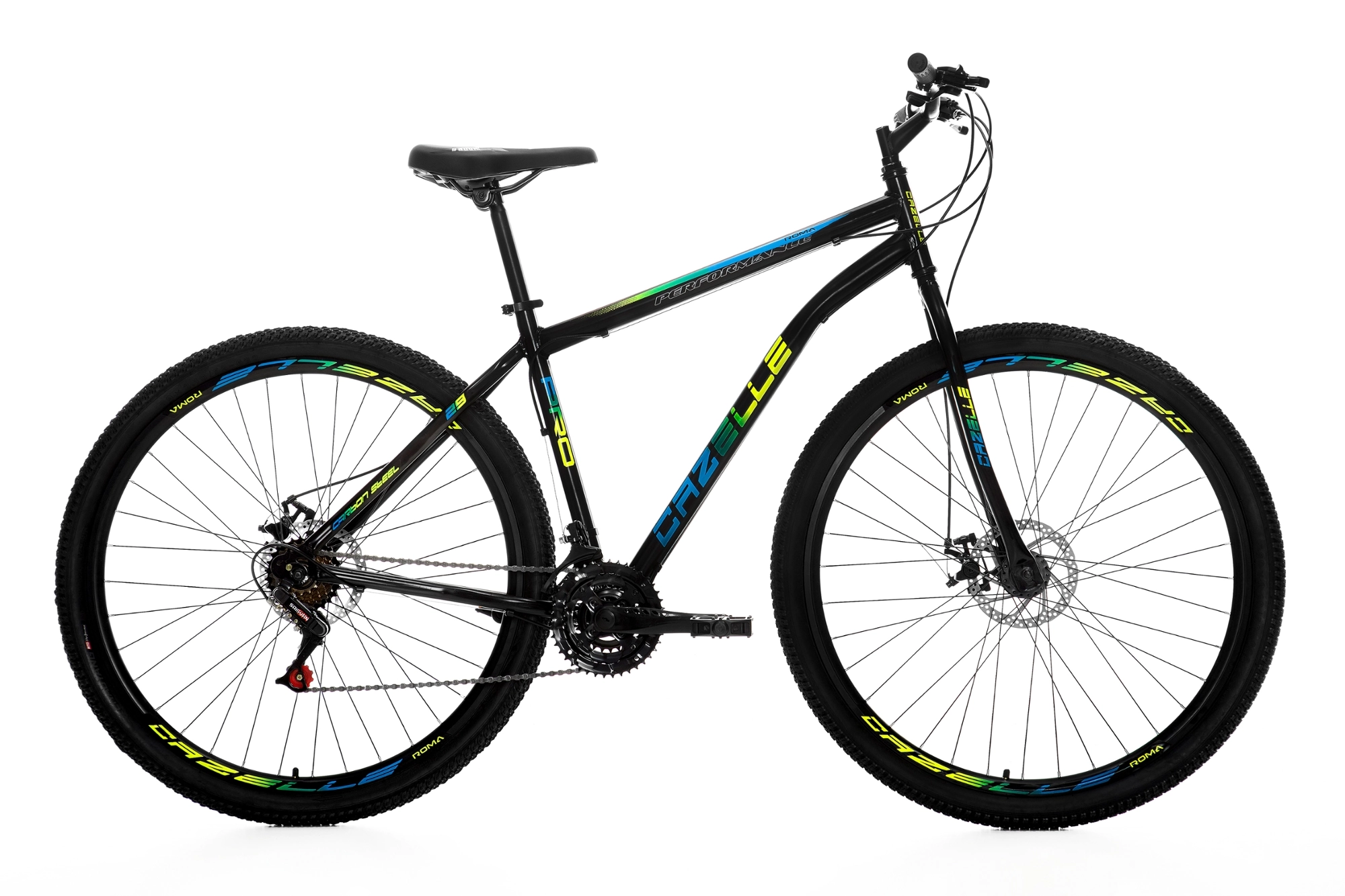 Bicicleta Adulto Colli Caz.aco Carb.a29 21m Fr.disc.pt/vm/am