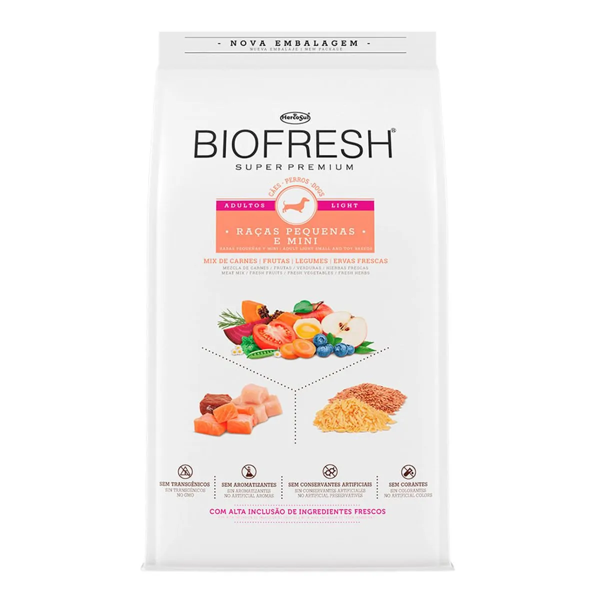 Raã ã O Biofresh Light Raã As Pequenas 3 Kg
