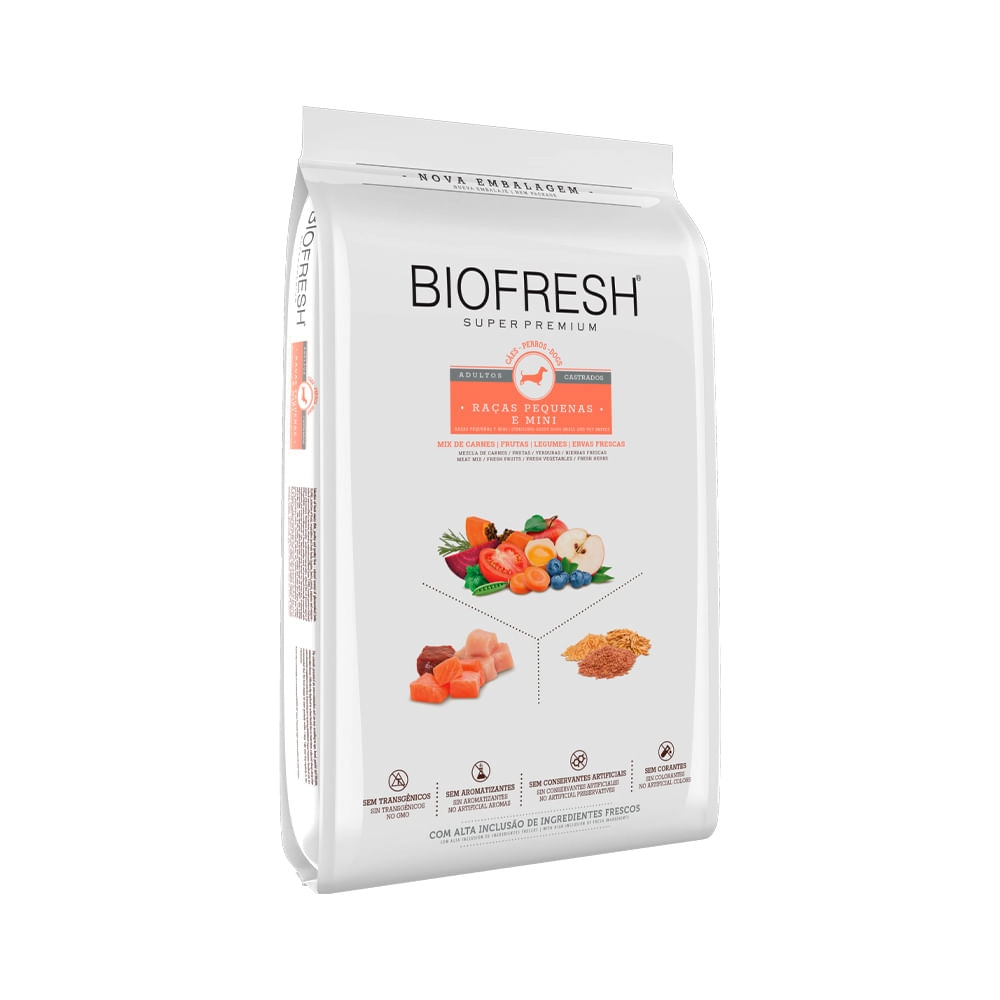 Racao Biofresh Sp Castrado Rpm 3kg