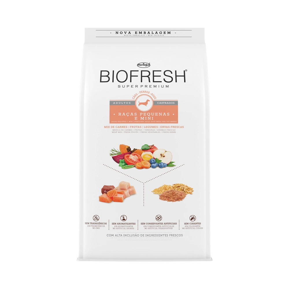 Racao Biofresh Castrado Pm 1kg