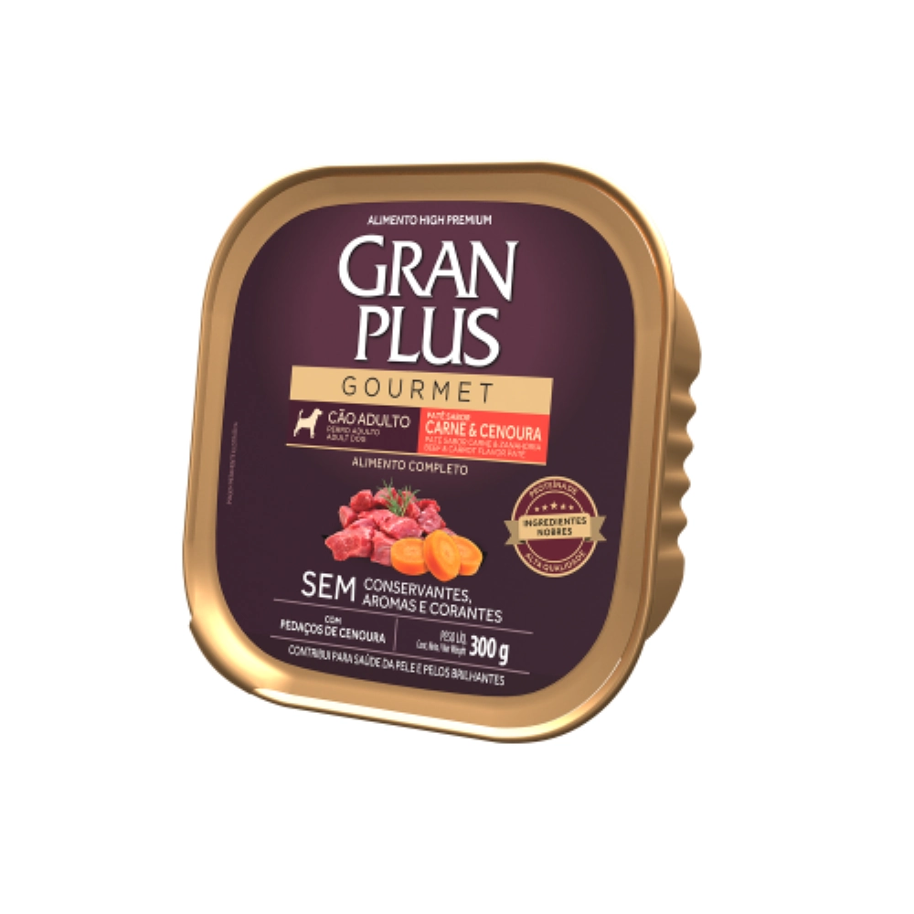 Granplus Pate Cao Adulto Carne 300gr