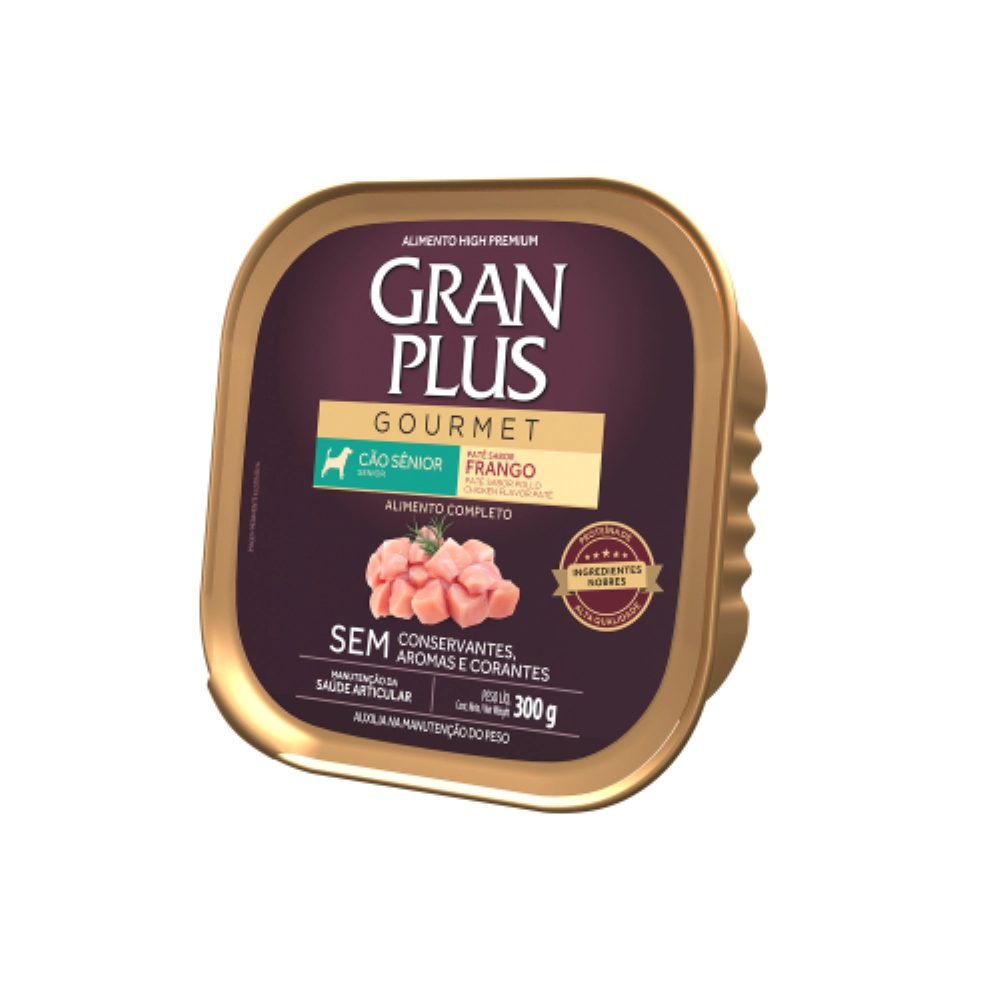 Granplus Pate Cao Senior Frango 300gr
