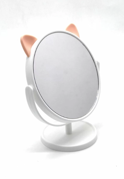 Espelho Moldurado Plastico 18,5x15x9,5cm Des013