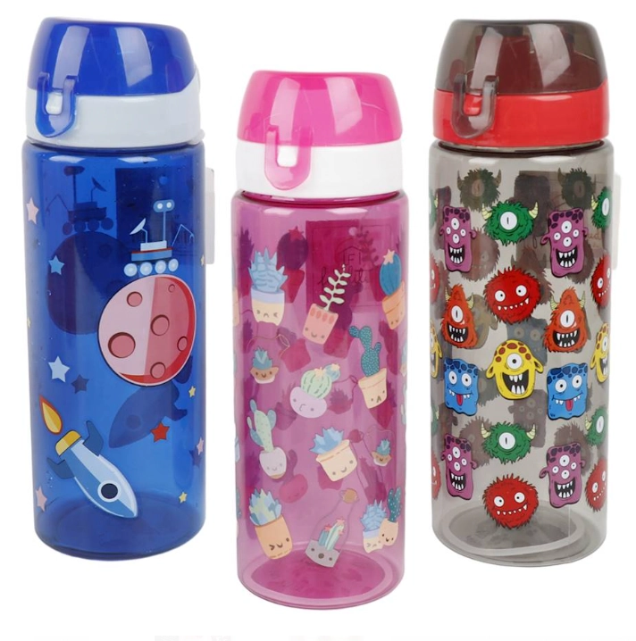 Garrafa Plast Infantil 600ml Ref.ial037