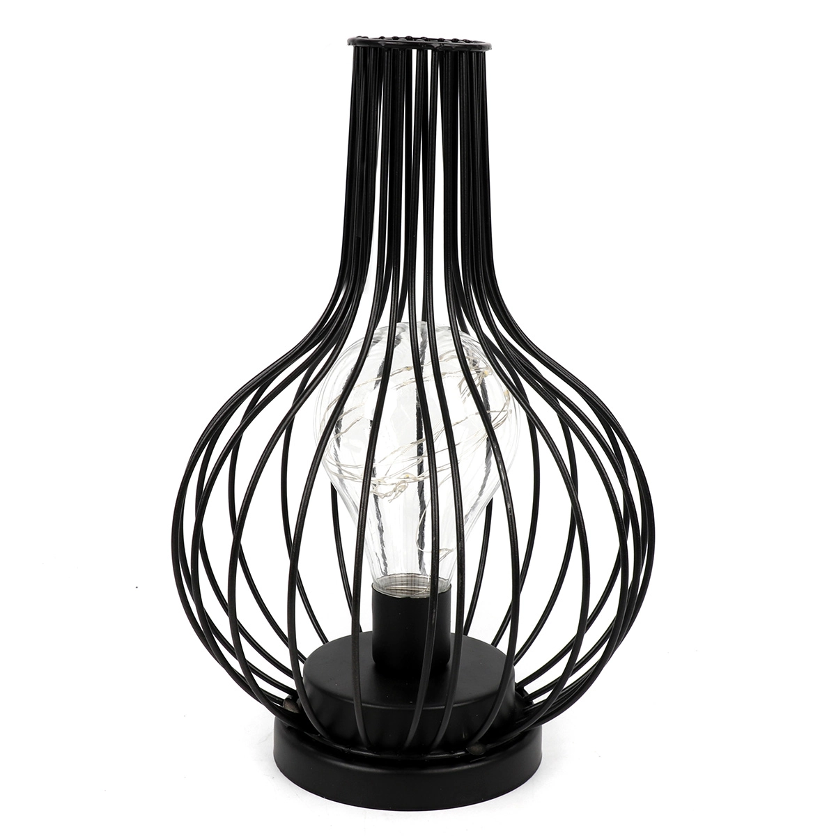Luminaria Metal Pilha 5x15x24cm Dam217 Madalozzo