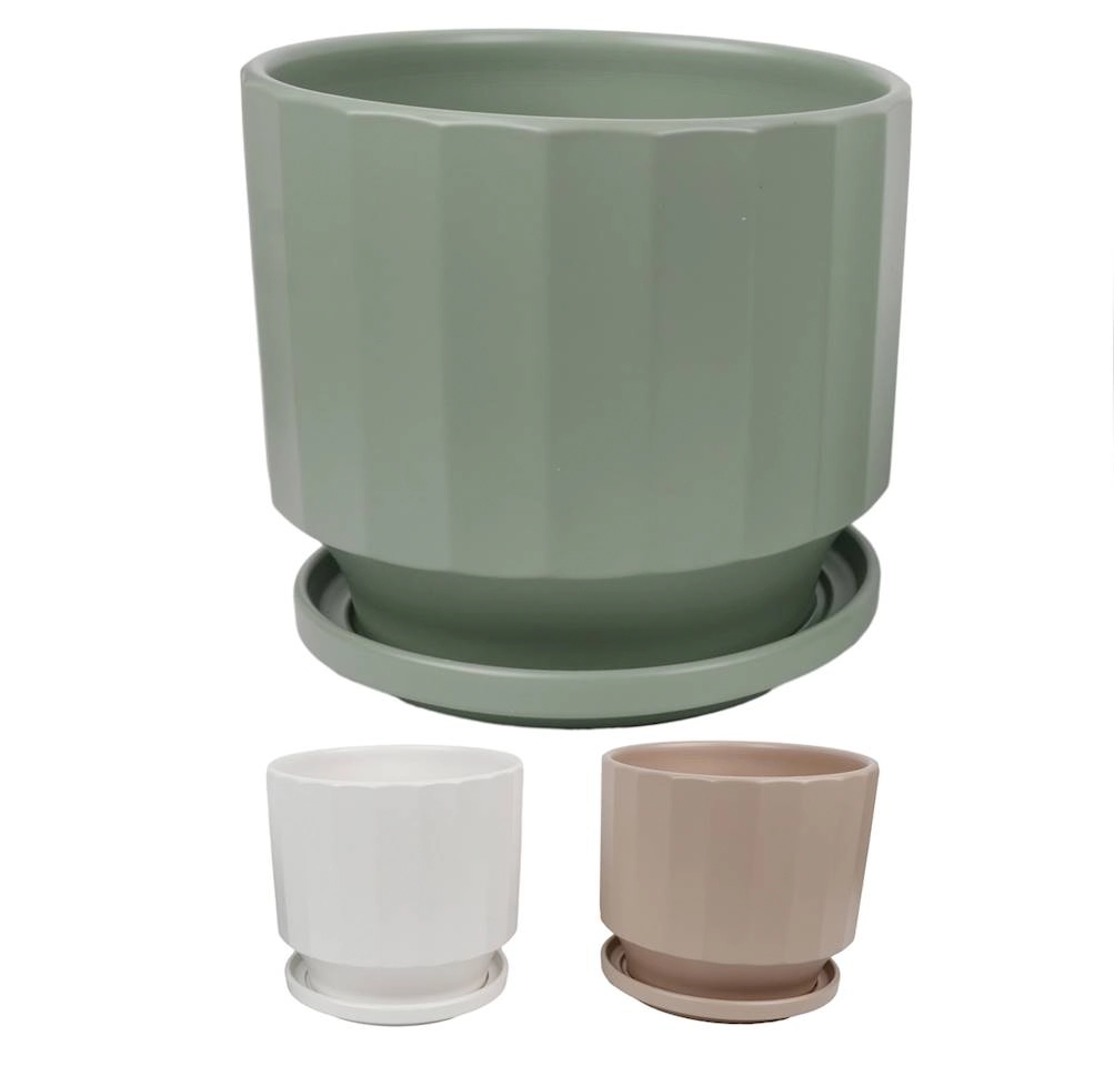 Vaso Ceramica 20cm Dva527g Madalozzo