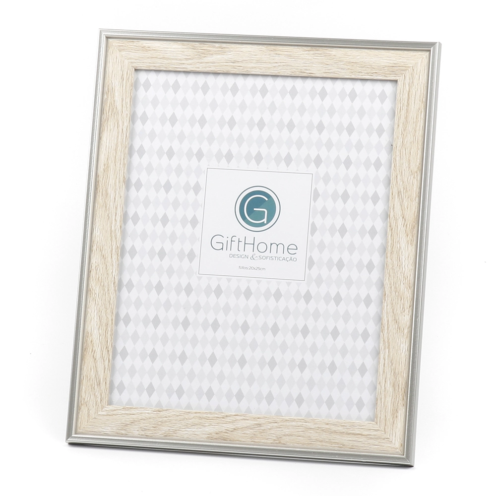 Porta Retrato Vidro Mdf 20x25cm Dfo119 Madalozzo