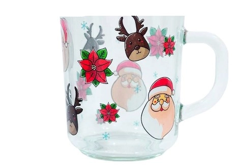 Caneca De Natal Facilite.ud 250ml Vd Ref.uco732