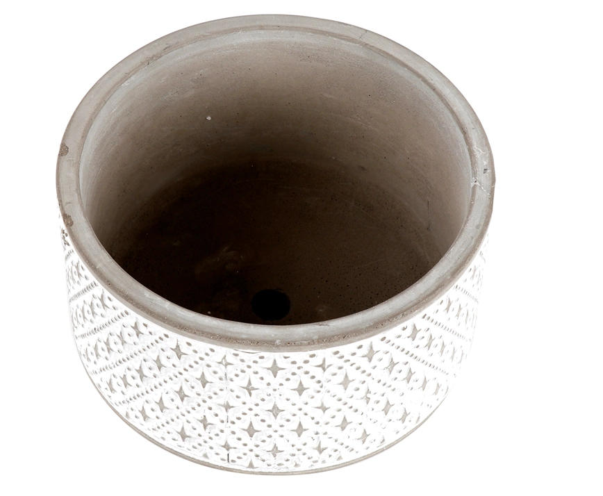 Vaso Cimento 17.5x18x18cm Dva207 Madalozzo