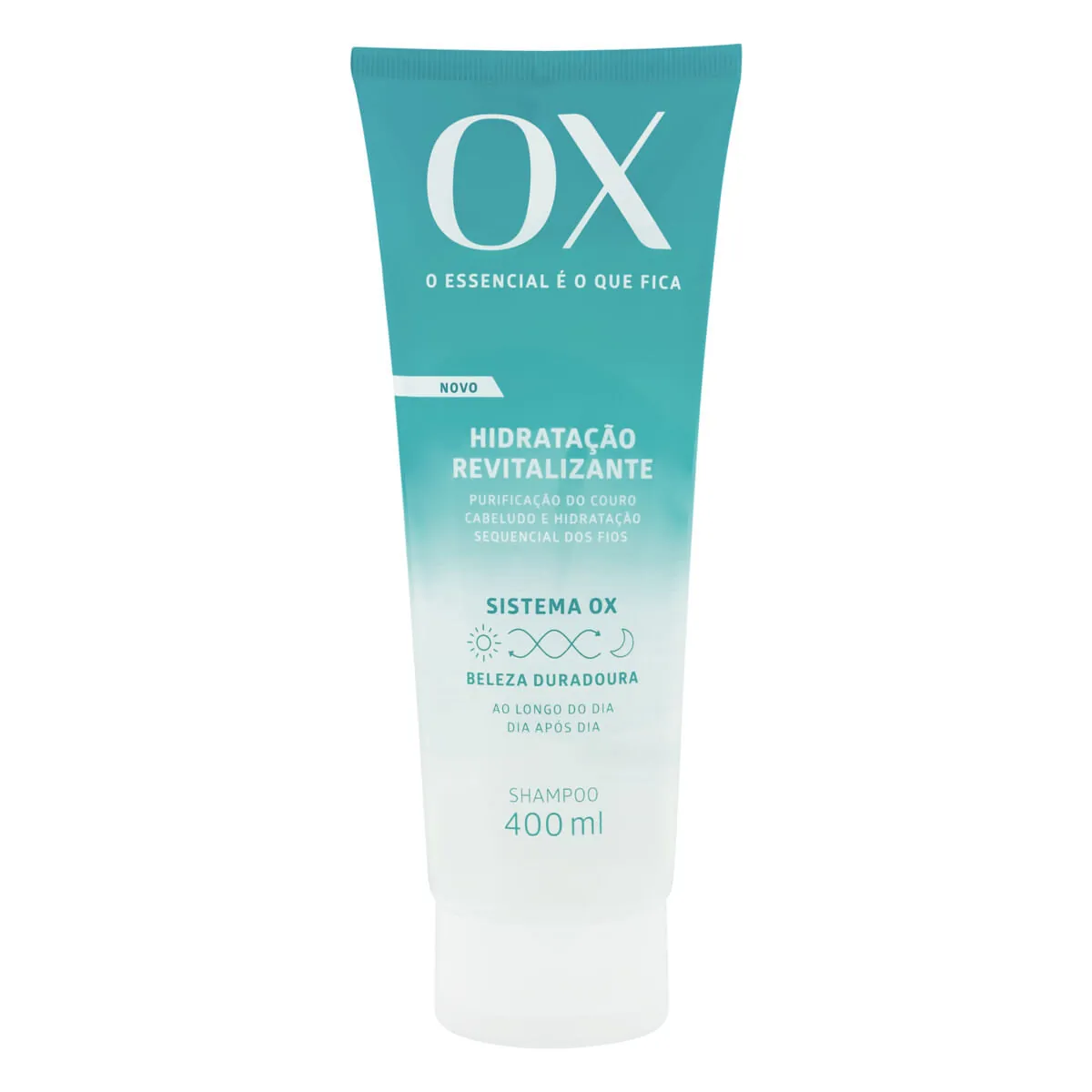 Shampoo OX Cosméticos Hidratação Revitalizante Bisnaga 400 ml