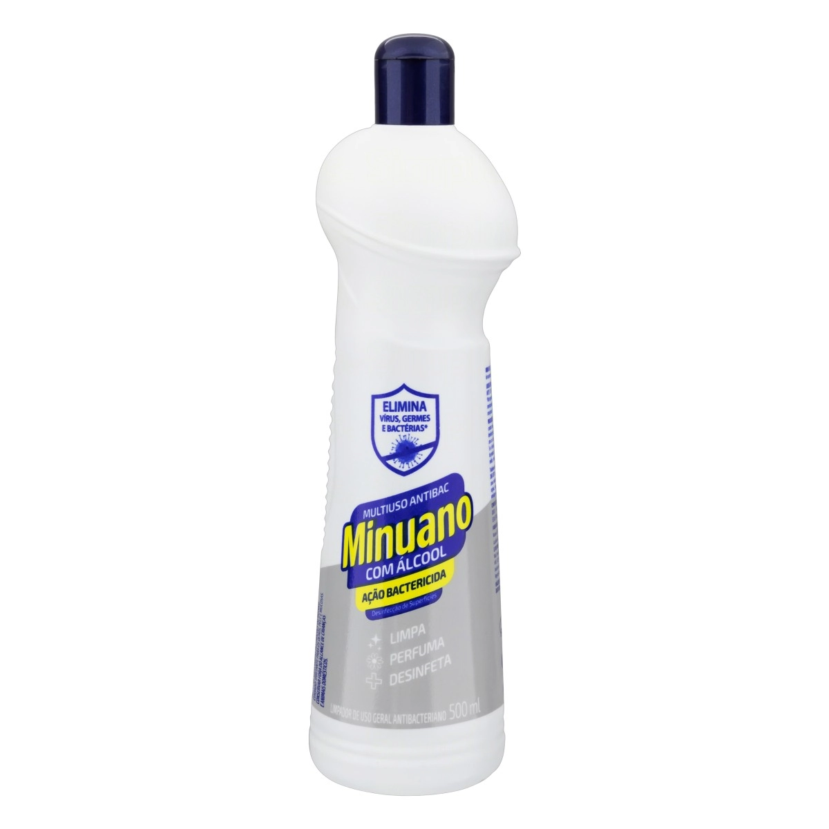 Limpador Multiuso Com álcool Minuano Antibac Squeeze 500ml