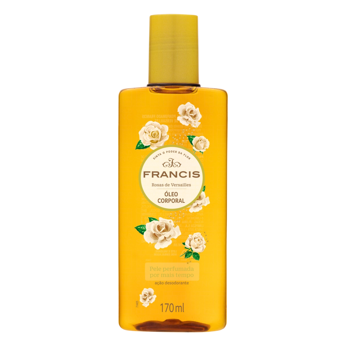 óleo Corporal Desodorante Rosas De Versailles Francis Frasco 170ml