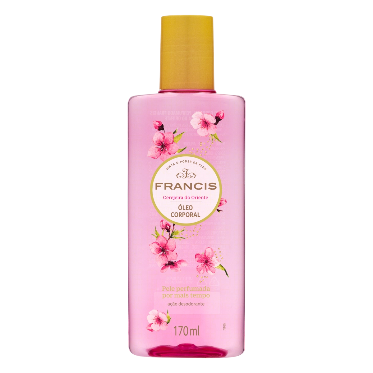 óleo Corporal Desodorante Cerejeira Do Oriente Francis Frasco 170ml