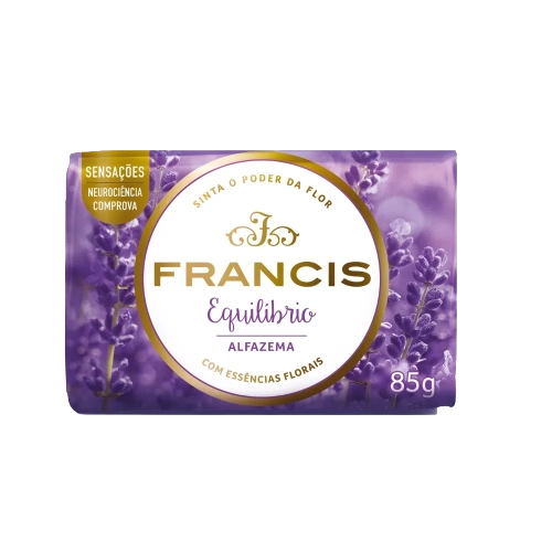 Sabonete Barra Alfazema Francis Equilíbrio Envoltório 85g