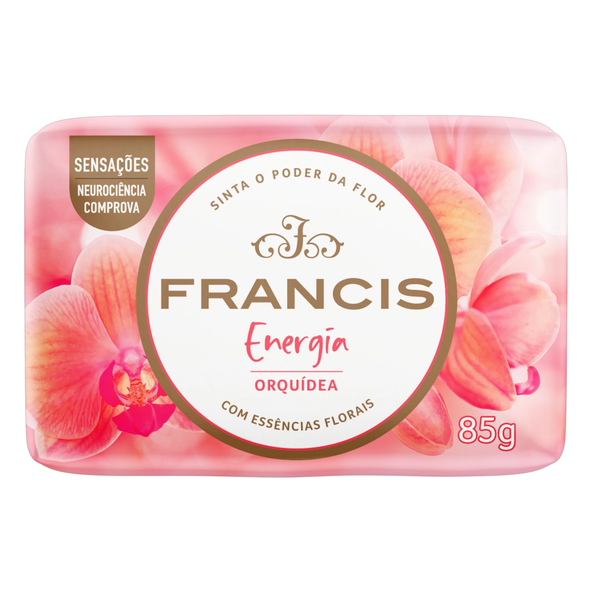 Sabonete Barra Orquídea Francis Energia Envoltório 85g