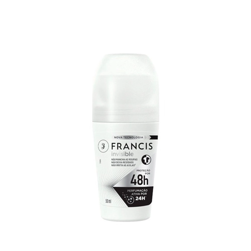 Antitranspirante Roll On Rosa Negra Da Turquia Francis 50ml