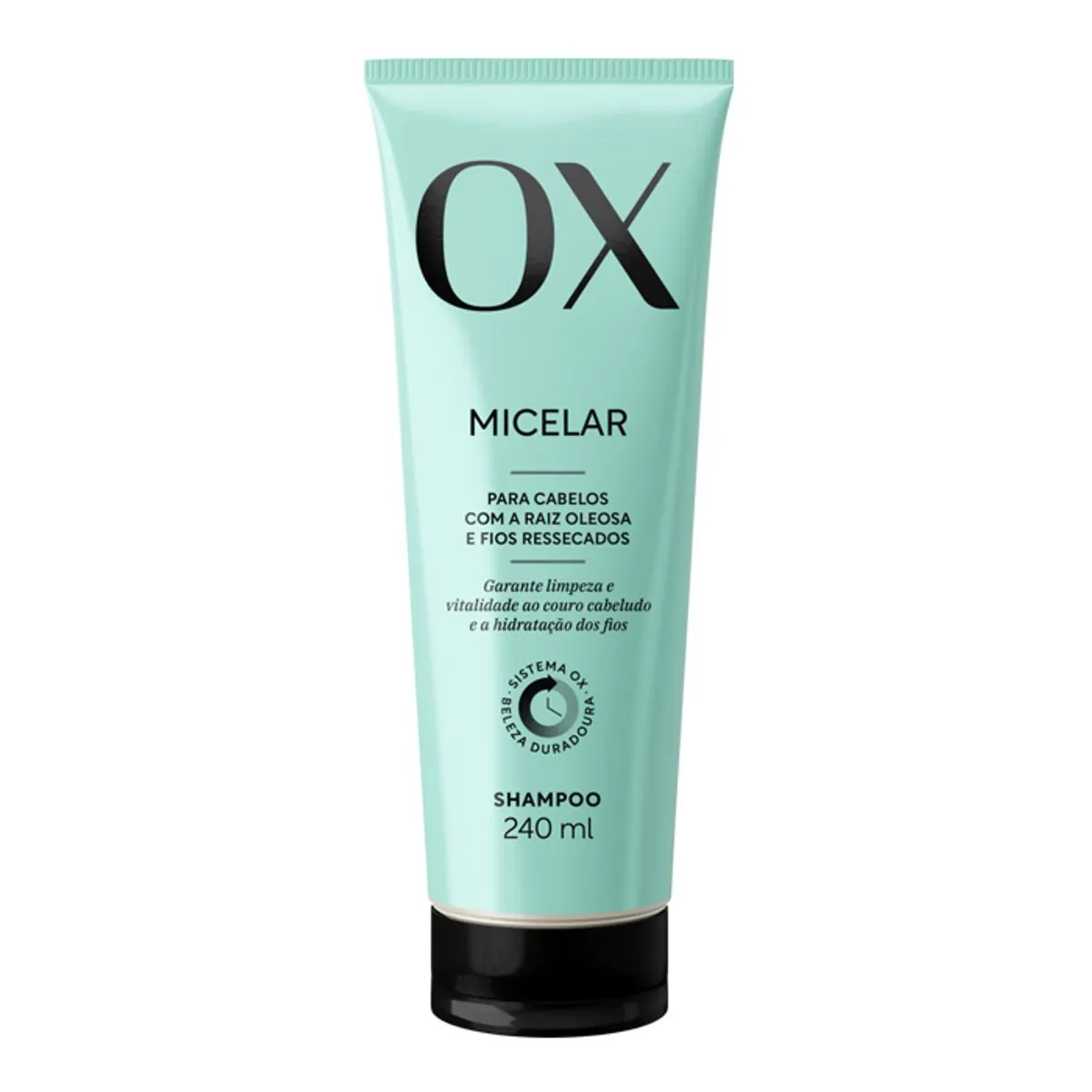 Shampoo OX Cosméticos Micelar Bisnaga 240ml