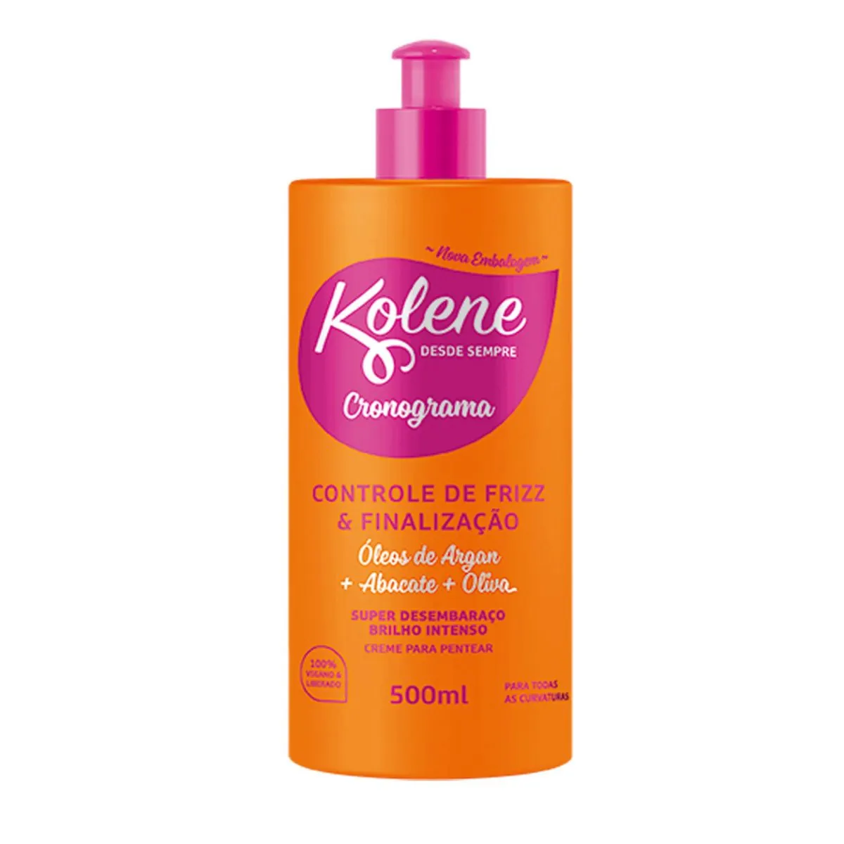 Creme Para Pentear Kolene Cronograma Frasco 500ml