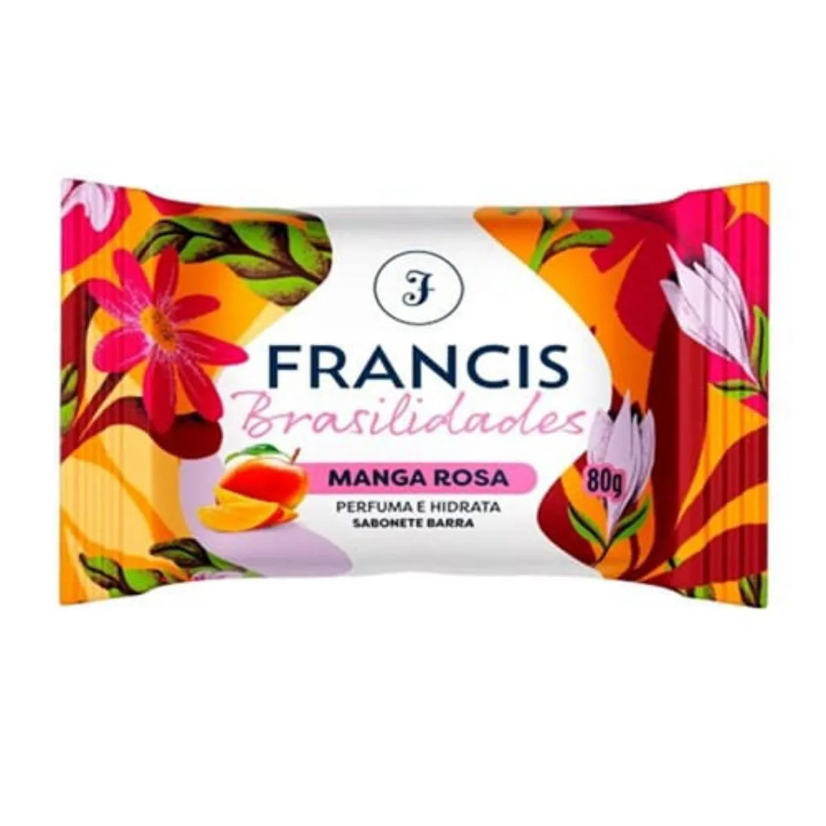 Sabonete Barra Manga Rosa Francis Brasilidades Flow Pack 80g