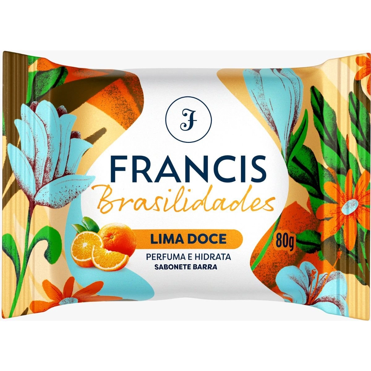 Sabonete Barra Lima Doce Francis Brasilidades Flow Pack 80g