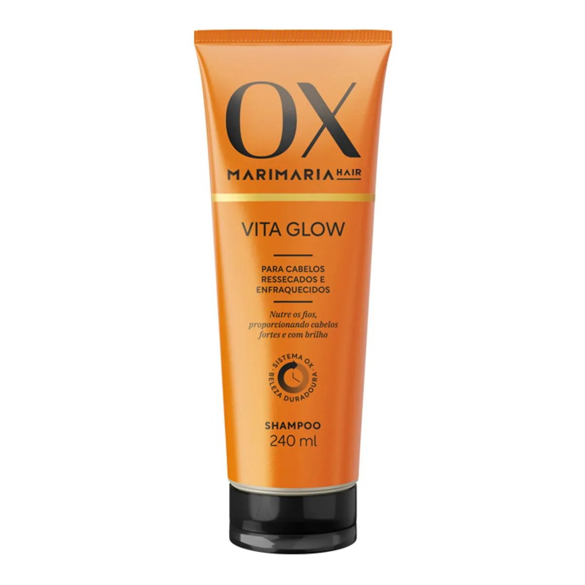 Shampoo Mari Maria Hair Ox Cosméticos Vita Glow Bisnaga 240ml