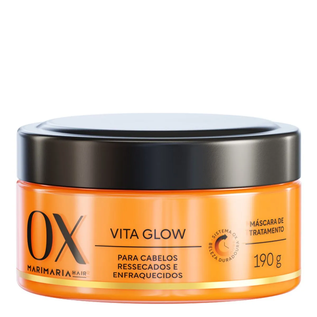 Máscara De Tratamento Mari Maria Hair Ox Cosméticos Vita Glow Pote 190g