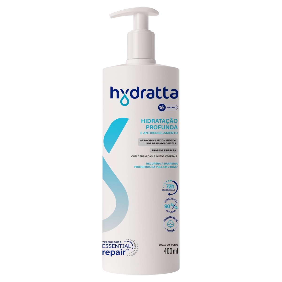 Loção Corporal Hidratação Profunda Hydratta Frasco 400ml