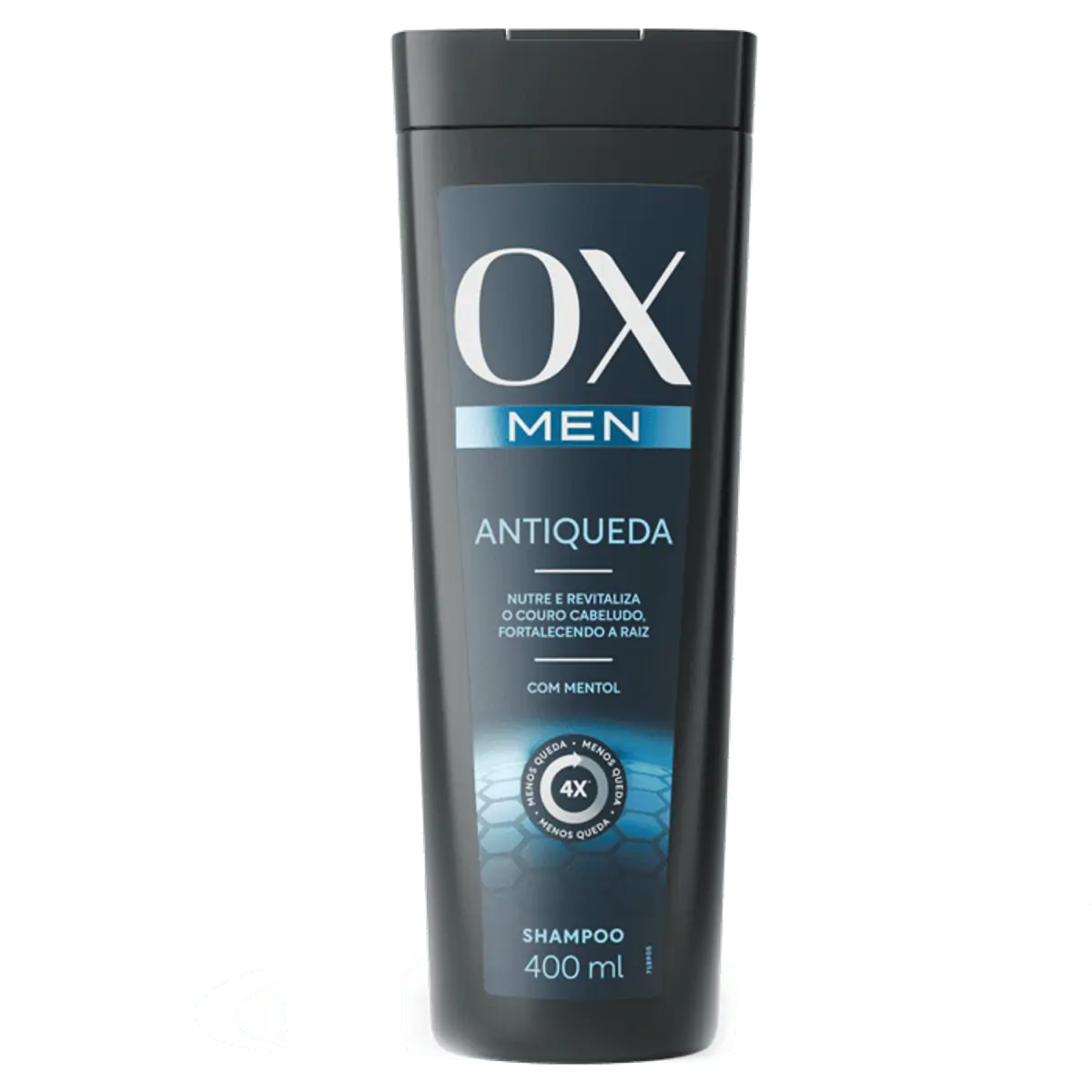 Shampoo Antiqueda Ox Cosméticos Men Frasco 400ml