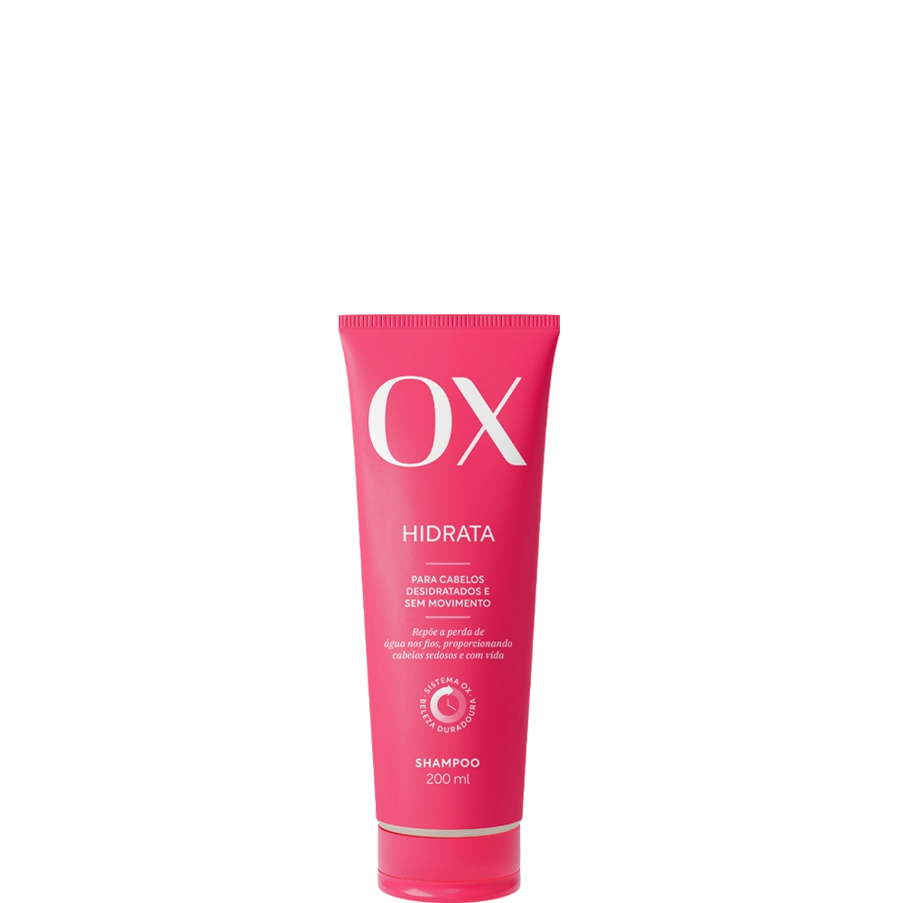 Shampoo Ox Cosméticos Hidrata Bisnaga 200ml