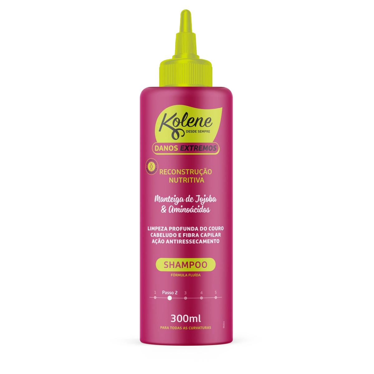 Shampoo Kolene Danos Extremos Frasco 300ml