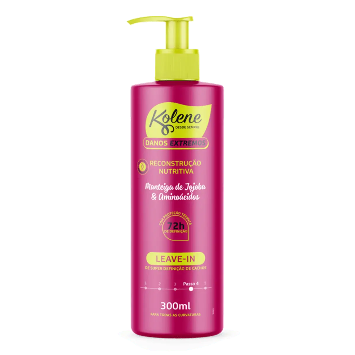 Leave In Kolene Danos Extremos Frasco 300ml Pump