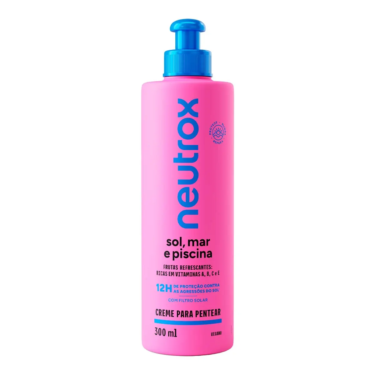Creme Para Pentear Neutrox Sol, Mar E Piscina Frasco 300ml