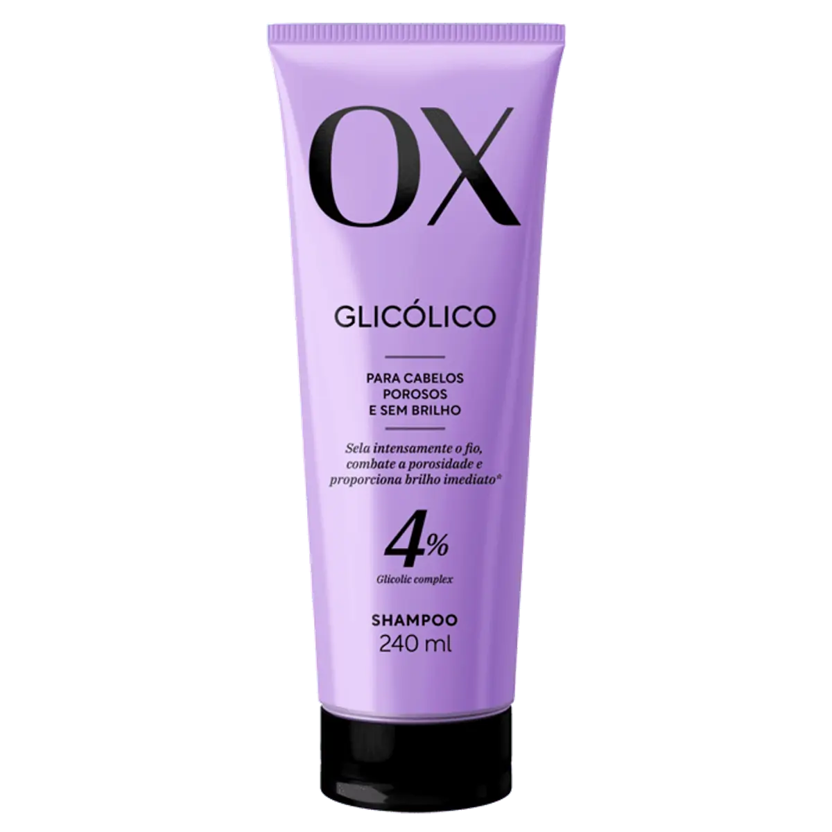 Shampoo Ox Cosméticos Glicólico Bisnaga 240ml