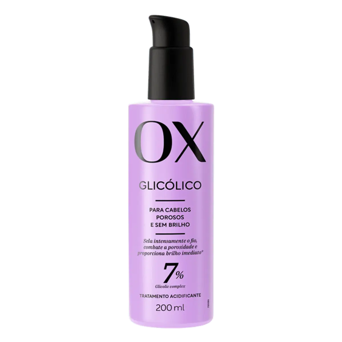 Acidificante Ox Cosméticos Glicólico Frasco 200ml Pump