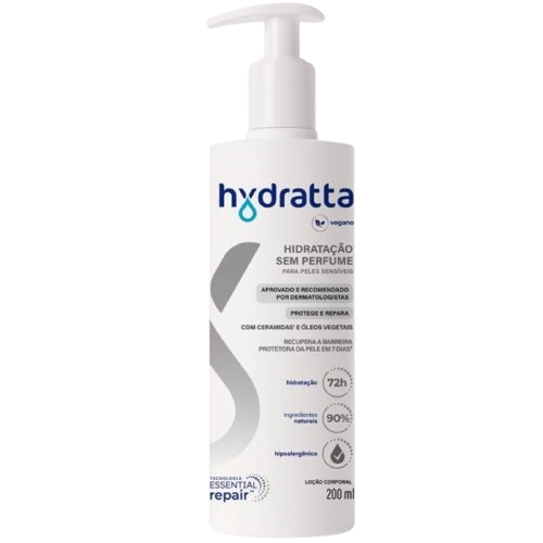 Loção Desodorante Corporal Hydratta Hidratação Profunda E Antiressecamento 200ml