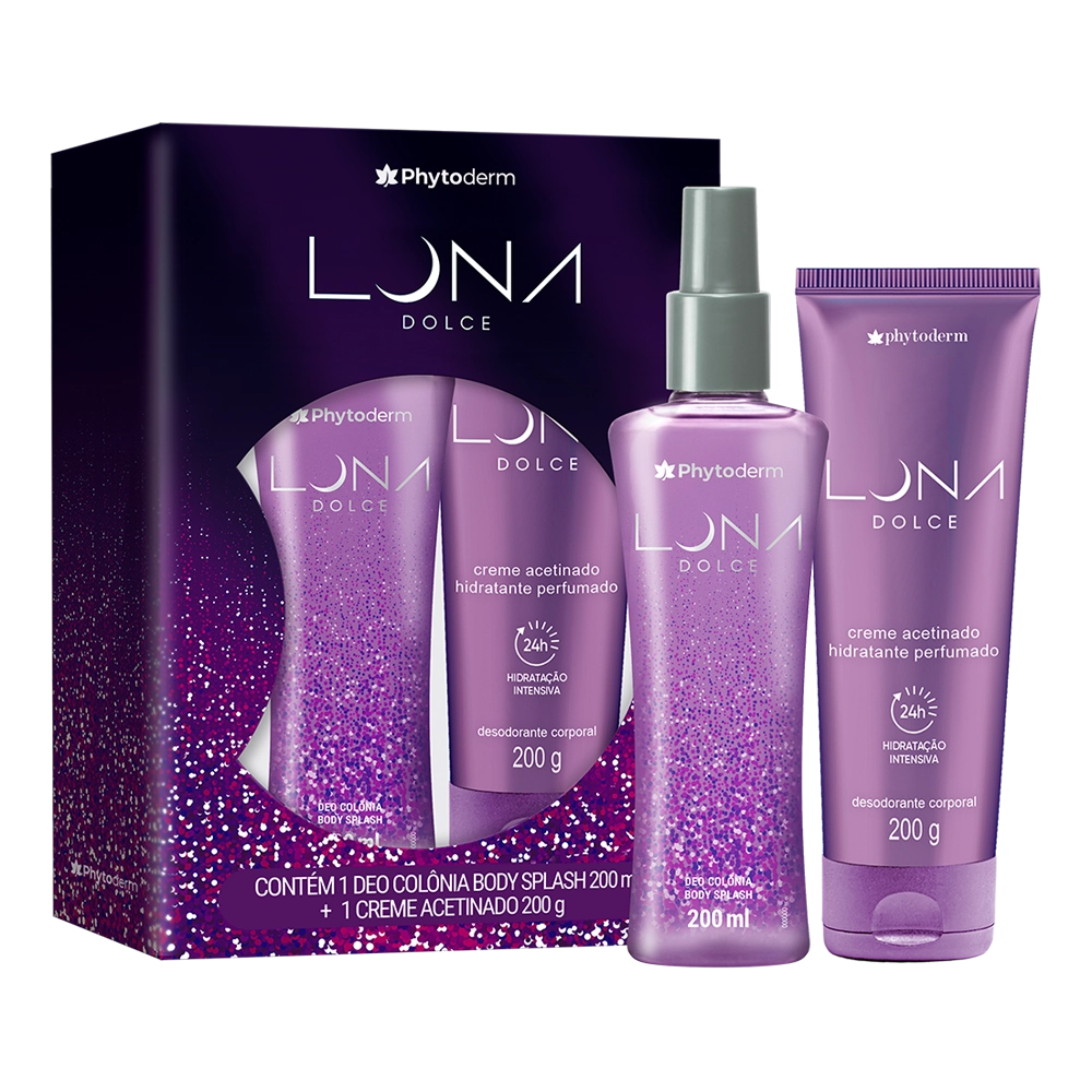 Kit Phytoderm Splash Cr 200g Luna Dolce