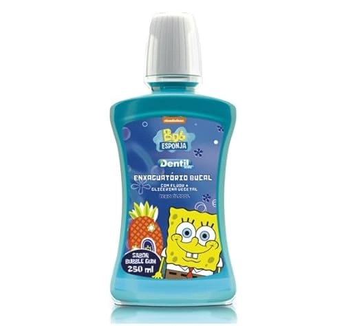 Enx Bucal Dentil 250ml Kids Bob Esponja