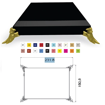 Bandeja Romana Retan Crystal 18038387 Havetech