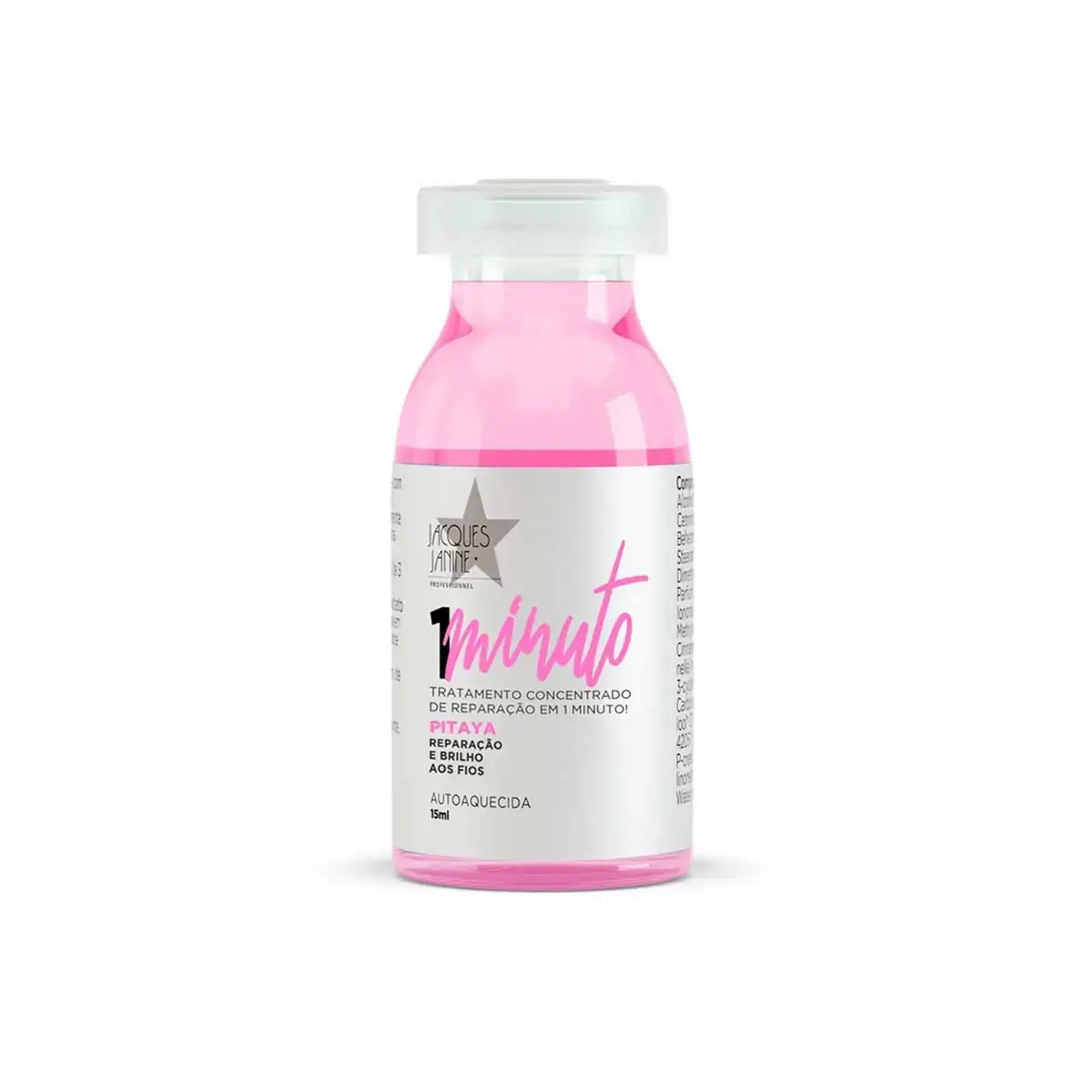 Ampola Jacques Janine A Minuto Pitaya 15ml