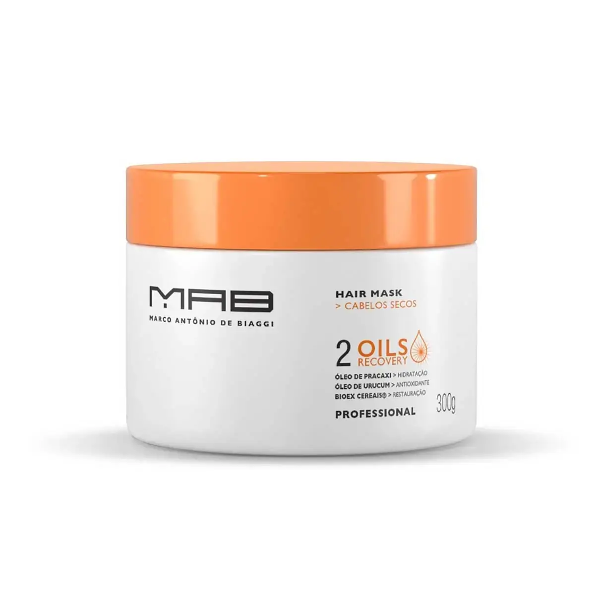 Creme/mascara Tratamento Mab Hair Mask Oils Recovery 300g