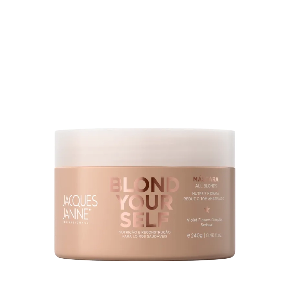 Creme/mascara Tratamento Jacque Janine Blond Yourself 240g