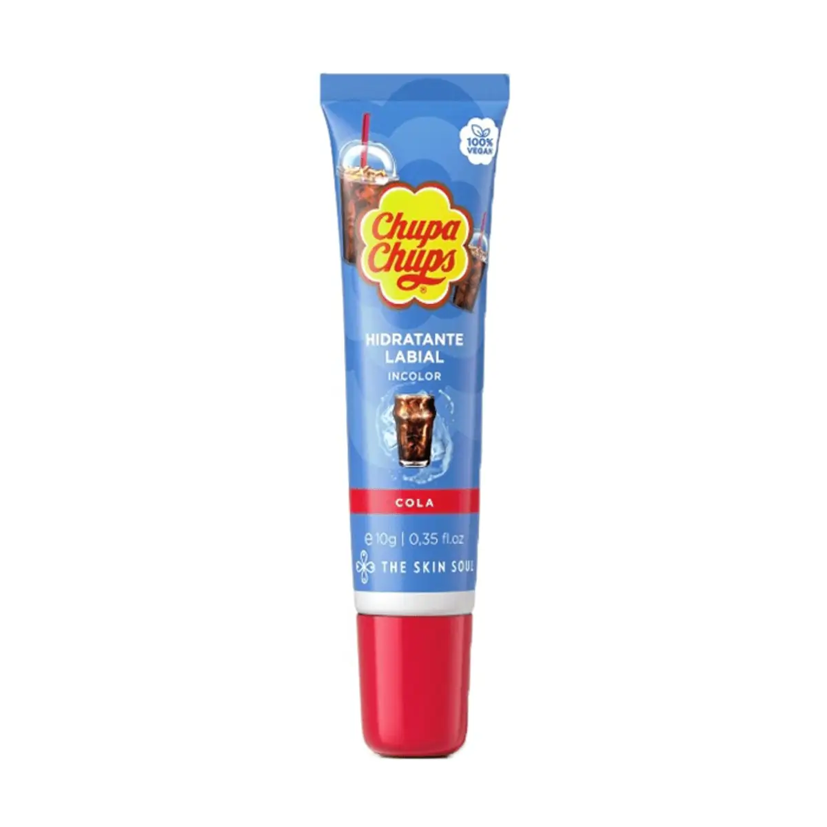 Hidratante Labial Chupa Chups The Skin Soul Cola 1un