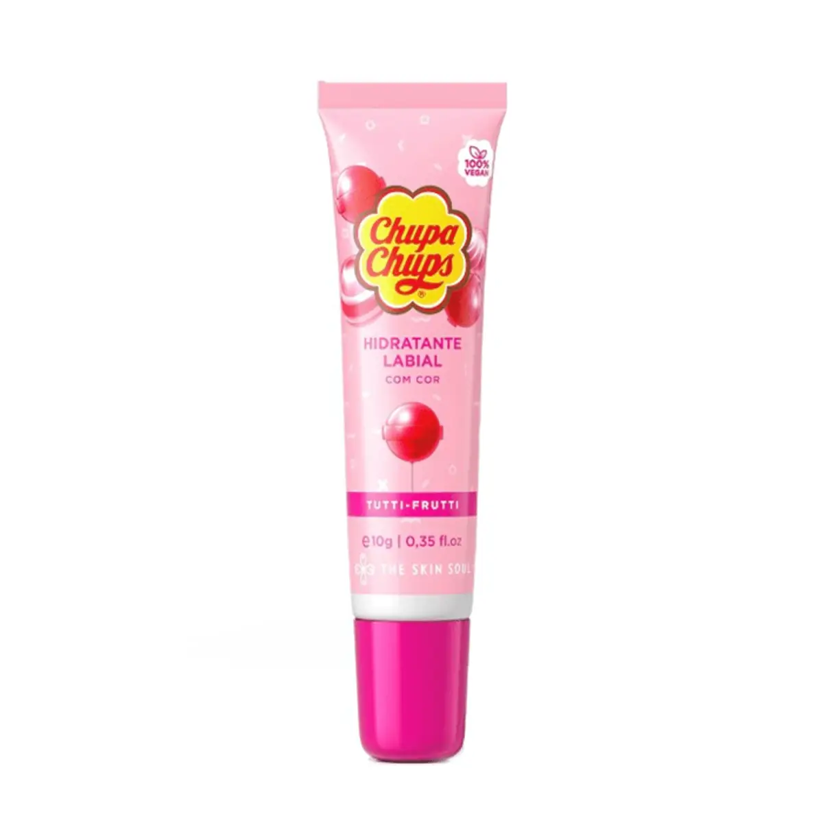 Hidratante Labial Chupa Chups The Skin Soul Tutti Frutti 1un