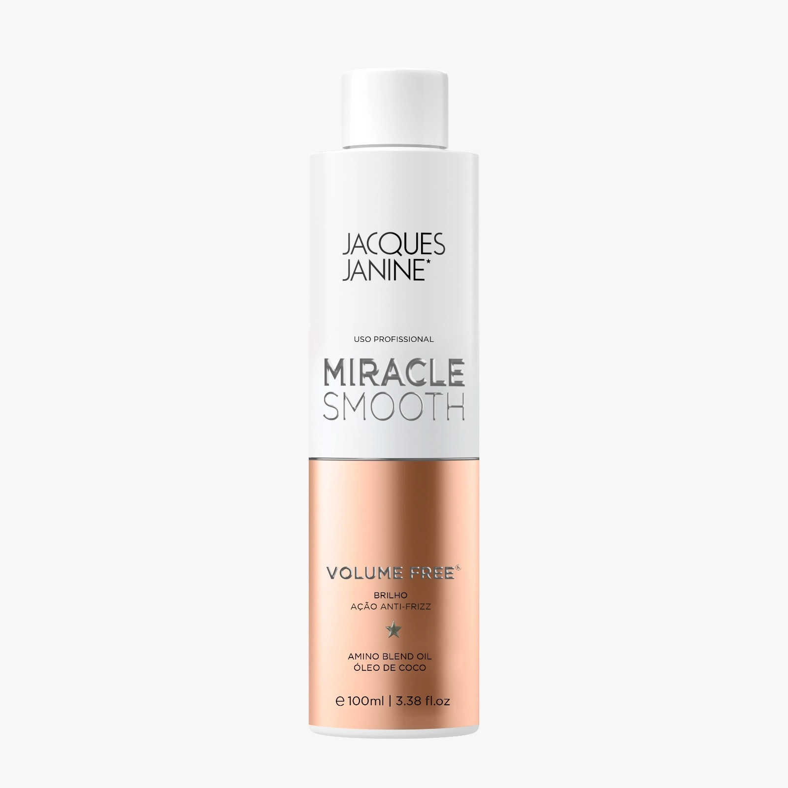 Mascara Tratamento Jacques Janine Volume Frre Miracle Smooth 100ml