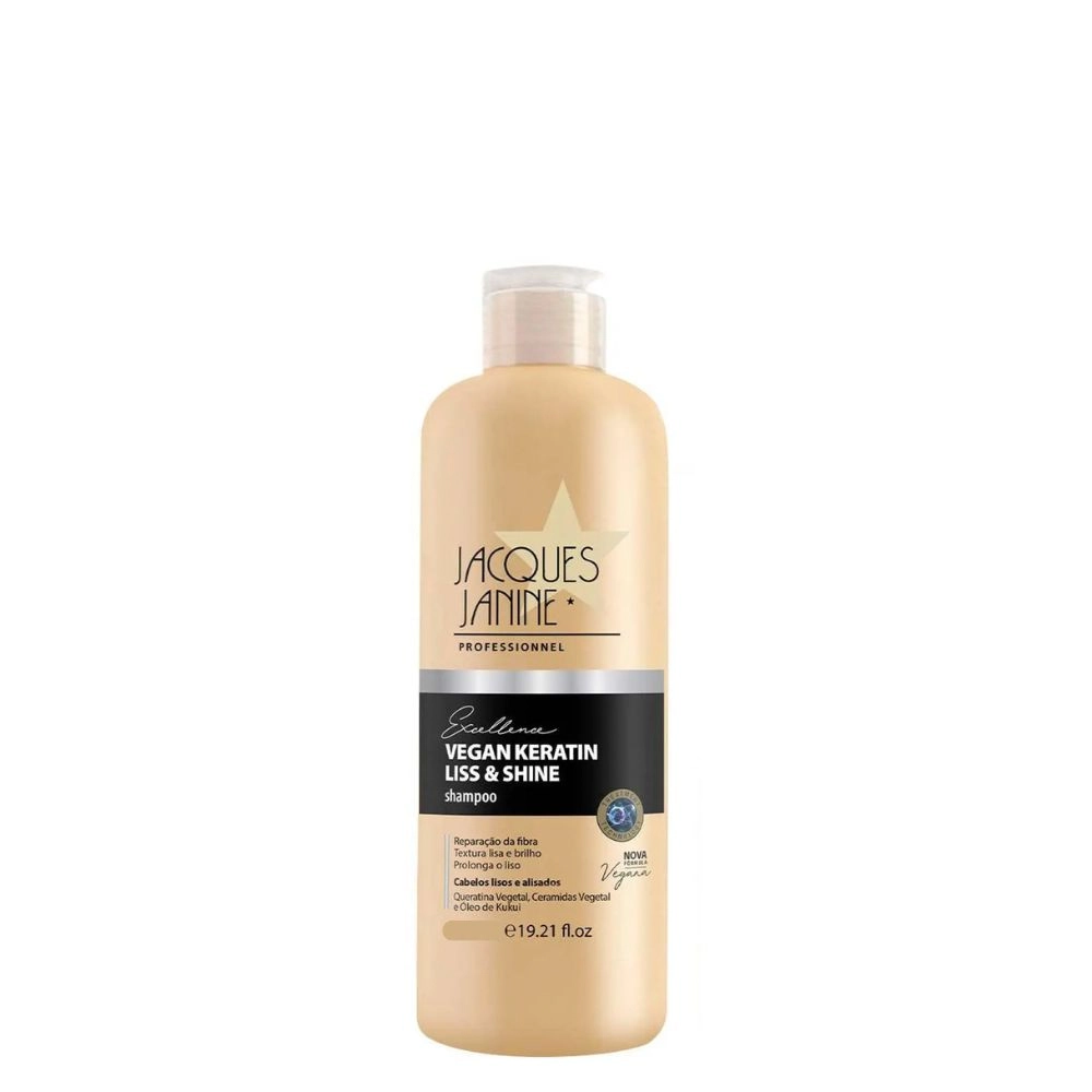 Shampoo Jacques Janine Vegan Keratin Liss Shine 800ml