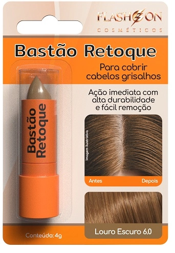 Retock Bastao Flash On Louro Escuro