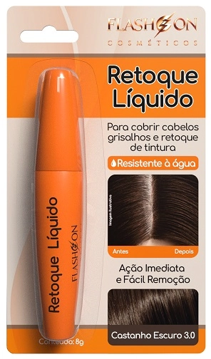 Retoque Liquido Flash On Castanho Escuro