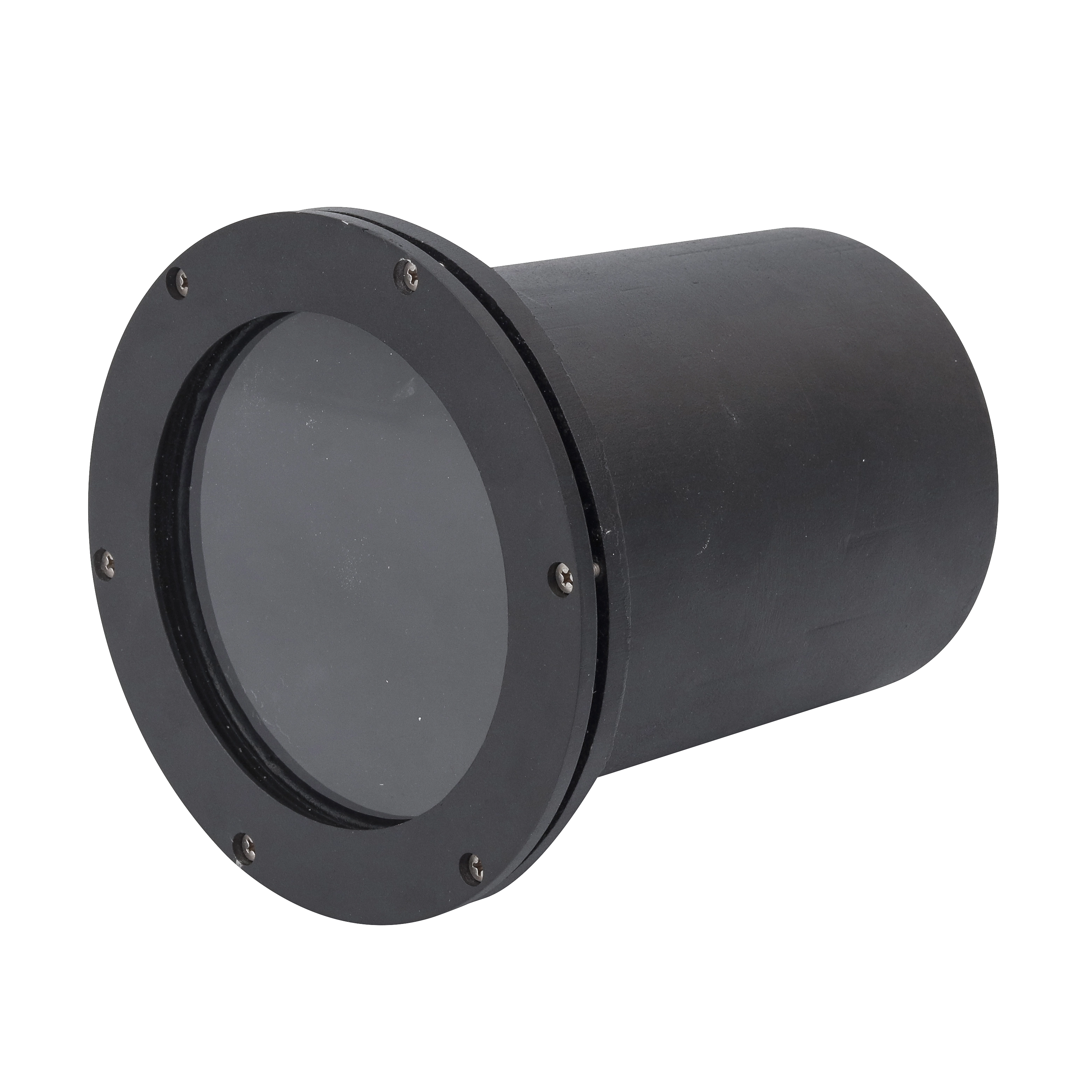 Embutido de Chão Sobrepor Preto Alumínio IP65 Metalfran