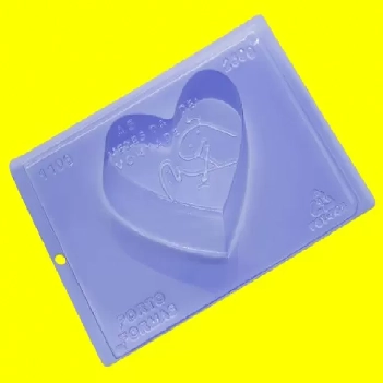 Forma Silic Coracao Flork Meme 2 250g 1106 Porto Formas