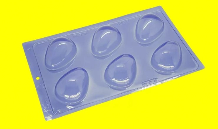 Forma Silicone Ovo Liso 100g